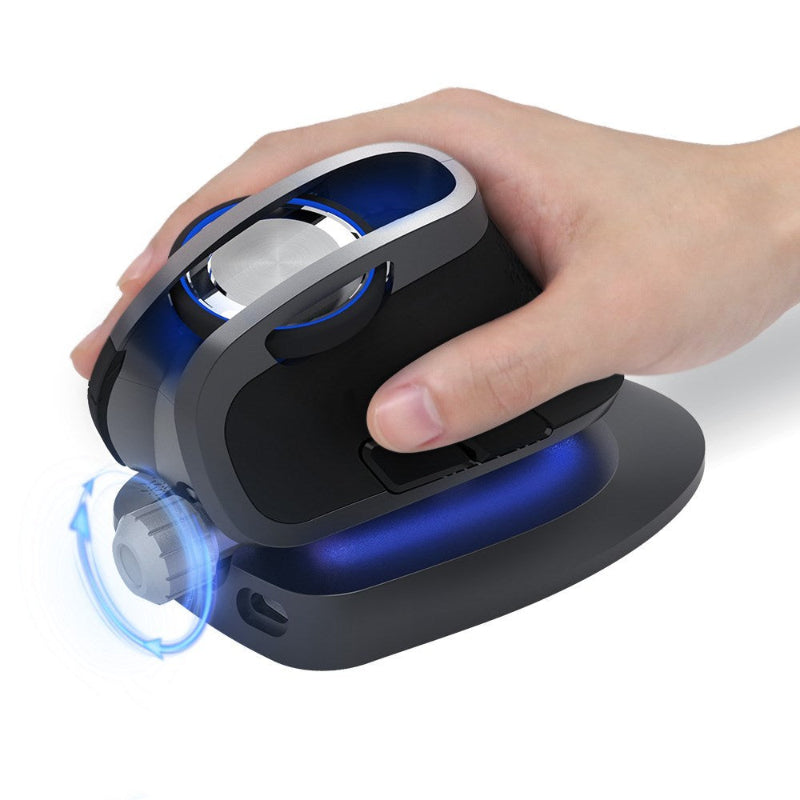 Ratón Vertical Ergonómico Sem Fios